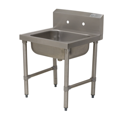 Advance Tabco 8-OP-16 25&quot; W x 23&quot; D x 34&quot; H 18 Gauge 304 Stainless Steel 1-Compartment Service Sink