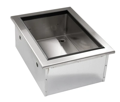 Advance Tabco DICP-1 1 Pan Stainless Steel Drop-In Cold Food Well Unit