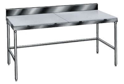 Advance Tabco TSPS-246 72" W x 24" D Stainless Steel Poly-Top Work Table
