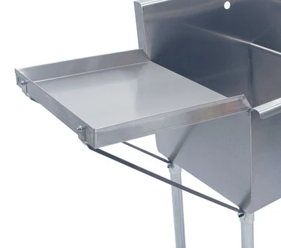 Advance Tabco N-5-24 Stainless Steel 18 Gauge Drainboard