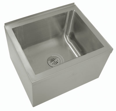 Advance Tabco 9-OP-48 33" W x 25" D x 16" H Stainless Steel Floor Mounted Mop Sink