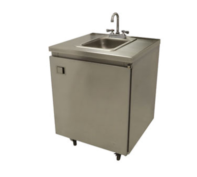 Advance Tabco SHK-MSC-31C 31" W Stainless Steel Self-Contained Mobile Hand Sink