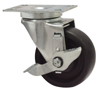 Advance Tabco RA-35 4" Dia. Plate Caster with Brake