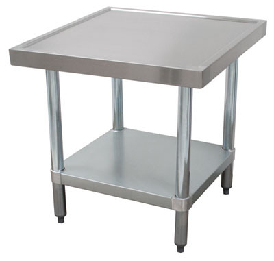 Advance Tabco AG-MT-300 24" H Galvanized Base Budget Equipment Stand