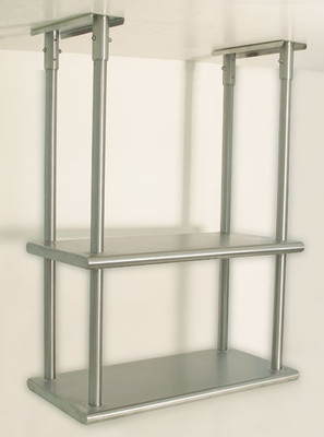 Advance Tabco DCM-18-72 72" W x 18" D Stainless Steel Double Shelf