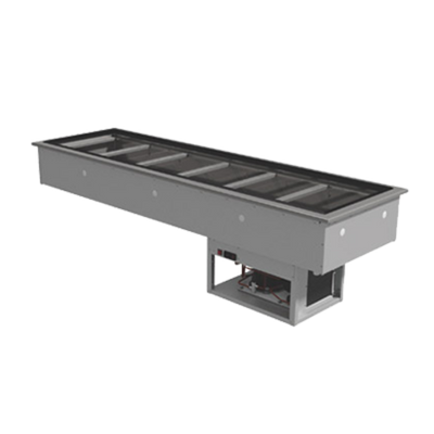 Advance Tabco DIRCP-6 6 Pans Stainless Steel Drop-In Refrigerated Cold Pan - 115 Volts