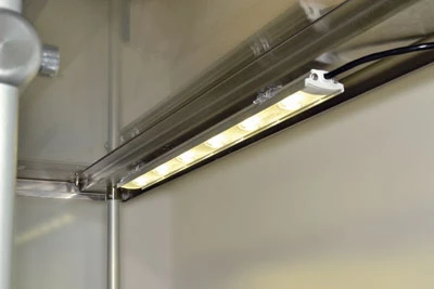Advance Tabco LED-S-24 24" W Aluminum Finish 3500k Warm White Light LED Lighting