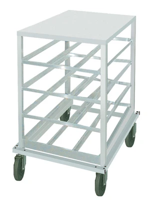 Advance Tabco CR10-54 Aluminum Top Mobile Designed for Size #10 &amp; #5 Can Rack