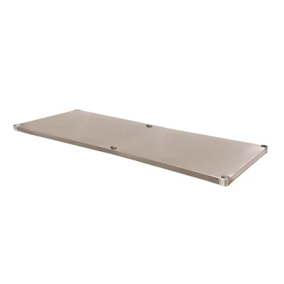 Advance Tabco US-36-132 132" W x 36" D Stainless Steel 18 Gauge Work Table Undershelf
