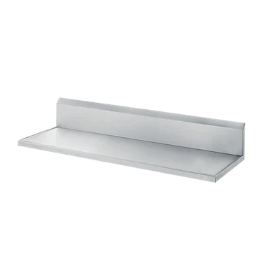 Advance Tabco VKCT-303 36" W x 30" D 16 Gauge 304 Stainless Steel Satin with 10" Backsplash Countertop