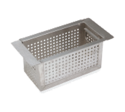 Advance Tabco A-23 5 x 9 x 5 Perforated Basket Fits 6&quot; x 11&quot; x 6&quot; Blender Dump Sink