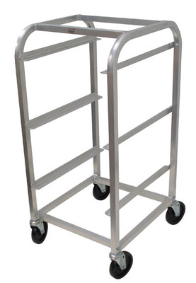 Advance Tabco BC3 20.38" W x 19" D x 40.88" H Aluminum Bus Box Cart