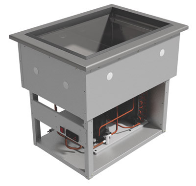 Advance Tabco DIRCP-1 1 Pan Stainless Steel Drop-In Refrigerated Cold Pan - 115 Volts