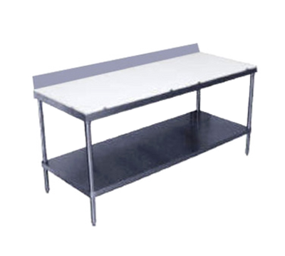 Advance Tabco SPS-305 60" W x 30" D Stainless Steel Poly-Top Work Table
