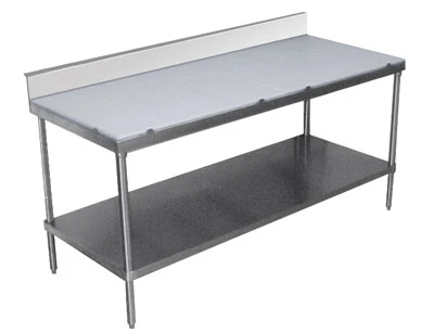 Advance Tabco SPS-305 60" W x 30" D Stainless Steel Poly-Top Work Table