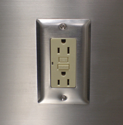 Advance Tabco TA-62C Electric Outlet Under Top of Table or Overshelf