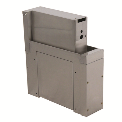 Advance Tabco PRSH-19-6 6&quot; W x 20&quot; D x 36&quot; H Stainless Steel with 6&quot; Backsplash Prestige Soda Gun Holder