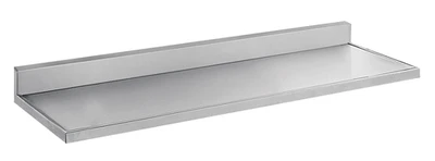 Advance Tabco VCTF-3010 120" W x 30" D 16 Gauge 304 Stainless Steel Satin Countertop