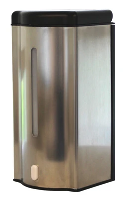 Advance Tabco 7-PS-104 20 Oz. Stainless Steel Wall Mount Electronic Touchless Soap Dispenser