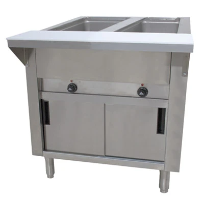 Advance Tabco HF-2E-120-DR 31.81" W Stainless Steel Electric Hot Food Table