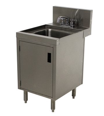 Advance Tabco PRHSC-24-18 18" W x 25" D Stainless Steel 1 Bowl Prestige Hand Sink