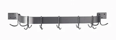 Advance Tabco SW1-96 96" W Stainless Steel Double Hooks Pot Rack