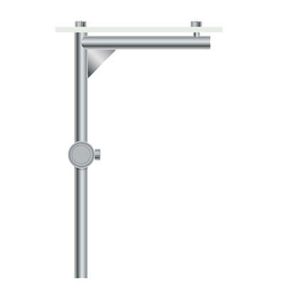 Advance Tabco SG-C Upgrade Food Shield Leg to be Cantilevered Over Installed Equipment
