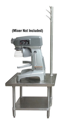 Advance Tabco MX-GL-363 24" H Galvanized Base Equipment Stand