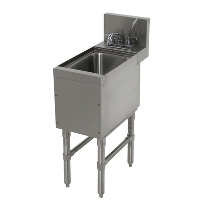 Advance Tabco PRHS-24-12 12" W x 25" D Stainless Steel 1 Bowl Prestige Hand Sink