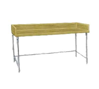 Advance Tabco TBG-364 48" W x 36" D Wood Bakers Top Work Table