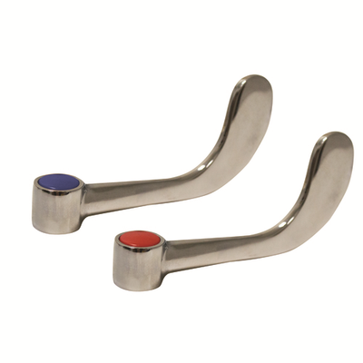 Advance Tabco K-316-LU Wrist Handles Only for Splash or Deck Mount Hand Sink Faucet