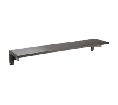 Advance Tabco TTS-4D Stainless Steel Solid Drop Down Tray Slide for 4 Well Hot &amp; Cold Food Units