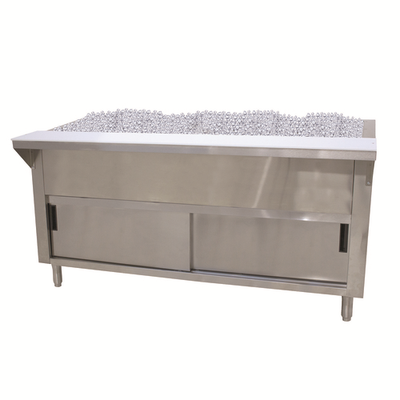 Advance Tabco CPU-3-DR 47.13" W Stainless Steel Stationary Ice Cooled Serving Counter