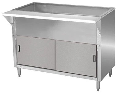 Advance Tabco CPU-3-DR 47.13" W Stainless Steel Stationary Ice Cooled Serving Counter