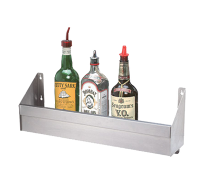 Advance Tabco SRK-6 72&quot; W Stainless Steel Single Underbar Basics Speed Rail