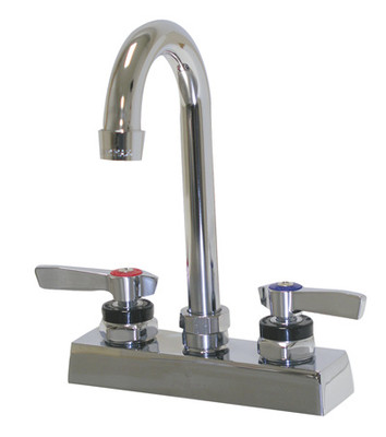 Advance Tabco K-62 4" Centers Deck Mounted Extra Heavy Duty Faucet