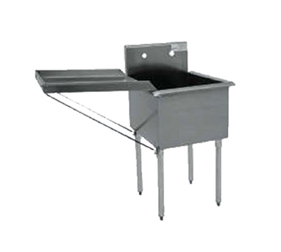 Advance Tabco N-5-48 Stainless Steel 18 Gauge Drainboard