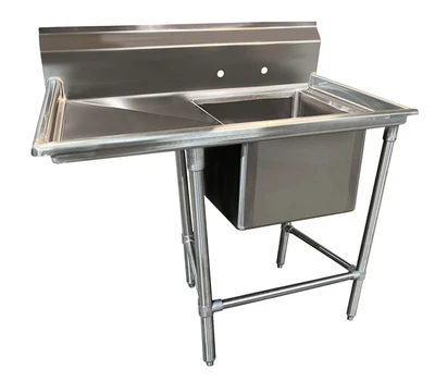 Advance Tabco 94-81-20-18L 44" W 14 Gauge Stainless Steel Regaline Sink
