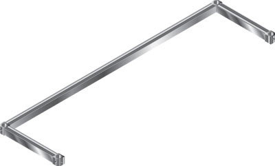 Advance Tabco KR-1-72 Aluminum Rear Keg Strap for 72" W Keg Rack