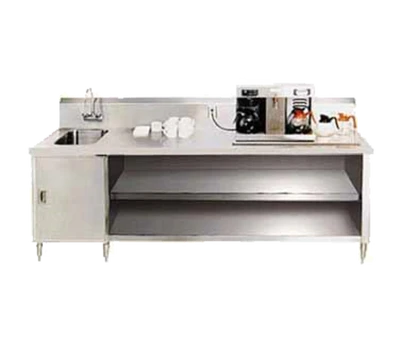 Advance Tabco BEV-30-84L 84" W x 30" D 14 Gauge Beverage Table