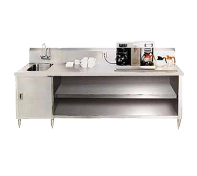 Advance Tabco BEV-30-84L 84" W x 30" D 14 Gauge Beverage Table