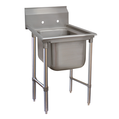 Advance Tabco 93-41-24 33" W 16 Gauge Stainless Steel Regaline Sink