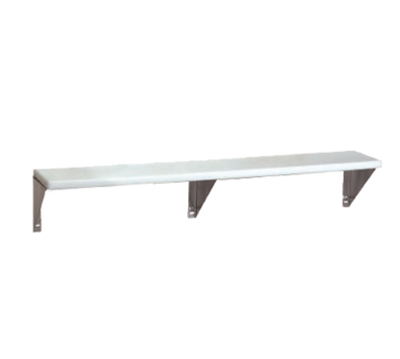 Advance Tabco TCB-6 77.75" W x 8" D Plastic Shelf with Cutting Board