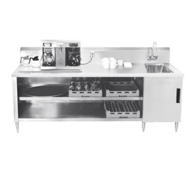 Advance Tabco BEV-30-96R 96" W x 30" D 14 Gauge Beverage Table