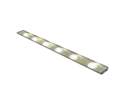 Advance Tabco LED-B-3 36" W Aluminum Finish 3500k Warm White Light LED Lighting