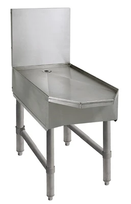 Advance Tabco SCFD-18 18" W x 28.15" D x 33" H Stainless Steel Underbar Basics Frozen Drink Machine Stand