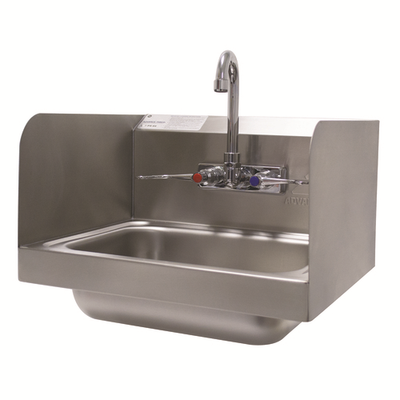 Advance Tabco 7-PS-66W 17.25" W x 15.25" D Wall Mounted Hand Sink