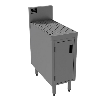 Advance Tabco PRSCD-19-12-M 12" W x 25" D Enclosed Cabinet Base 7" Splash Prestige Underbar Drainboard Cabinet