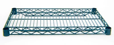 Advance Tabco EG-1836 36" W x 18" D Green Epoxy Coated Special Value Wire Shelving