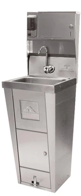 Advance Tabco 7-PS-99 17.25" W x 15.25" D Pedestal Mounted Base Hand Sink